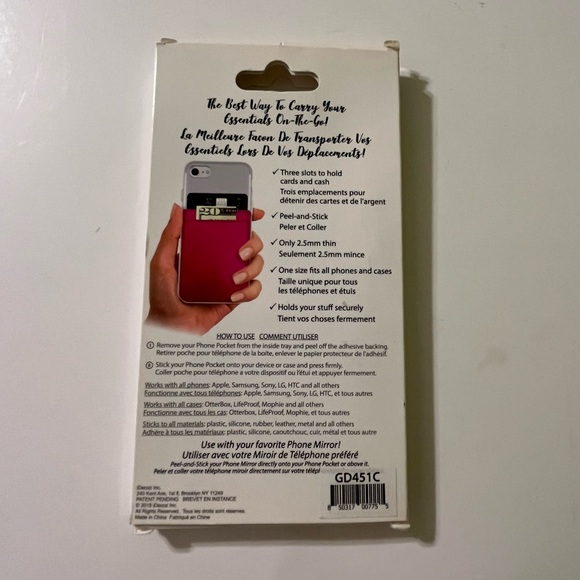 Phone Pocket Wallet / iDecoz / New - Picture 7 of 8